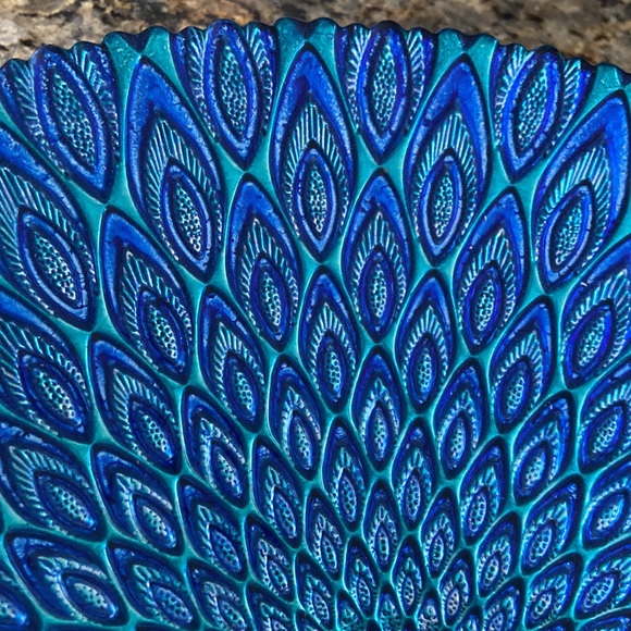 Handcrafted decorative plate - Picture 4 of 8